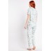 Printed Pyjama Top And Trousers Set