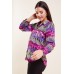 Printed Roll Up Sleeve Shirt