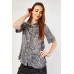 Printed Silky Short Sleeve Shirt