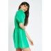 Puff Short Sleeve Mini Dress