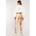 Python Skin Print Trousers