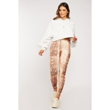 Python Skin Print Trousers