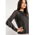 Raglan Frill Sleeve Blouse