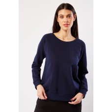 Raglan Sleeve Plain Sweatshirt