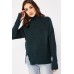 Roll Neck Diamond Knit Jumper