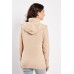 Roll Neck Panel Hooded Knit Jumper