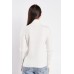 Roll Neck Rib Knit Top