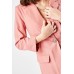 Rolled Sleeve Lapel Front Blazer