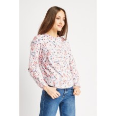 Round Neck Floral Shirt