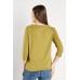 Round Neck Olive Top