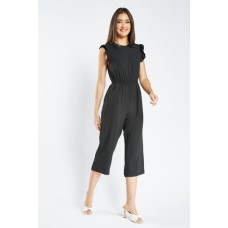 Ruffle Trim Jumpsuit