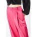 Sateen Wide Leg Trousers