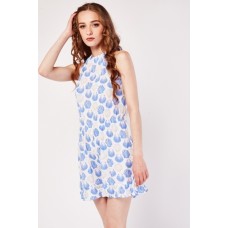 Seashell Print Playsuit