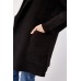 Shawl Collared Textured Coat