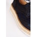 Shimmery Platform Brogue Shoes