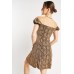 Shimmery Swing Mini Dress