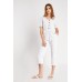 Short Sleeve Buttoned Jumpsuit