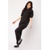 Short Sleeve Cotton Jumpsuit