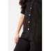 Short Sleeve Cotton Jumpsuit