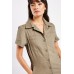 Short Sleeve Utility Jumpsuit