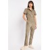 Short Sleeve Utility Jumpsuit