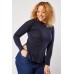 Side Slit Front Pockets Knit Top