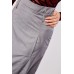 Side Slit Textured Maxi Skirt