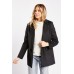 Single Breasted Long Blazer Coat