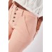 Skinny Fit Trousers In Blush