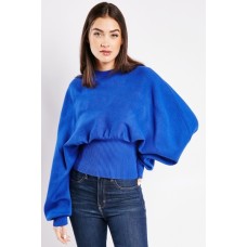 Slouchy Batwing Sleeve Knit Jumper