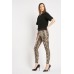 Snake Print Skinny Trousers