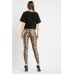 Snake Print Skinny Trousers