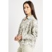 Snake Skin Print Cotton Jacket