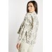 Snake Skin Print Cotton Jacket