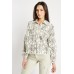 Snake Skin Print Cotton Jacket