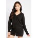 Soft Knit V-Neck Casual Jumper