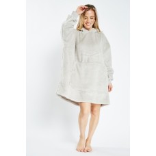 Soft Touch Hooded Loungewear Poncho