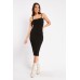 Spaghetti Strap Ribbed Bodycon Dress