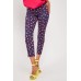 Speckled Print Capri Trousers