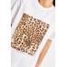 Square Leopard Box T-Shirt