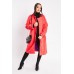 Stand Collar Two Tone Coat