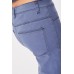 Stitched Middle Blue Trousers