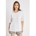 Studded Single Pocket Casual T-Shirt