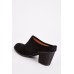 Suedette Heeled Mules