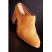 Suedette Heeled Mules