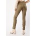 Suedette Olive Trousers