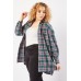 Textured Checkered Buttoned Shirt