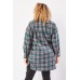 Textured Checkered Buttoned Shirt