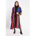 Textured Multi Striped Coat