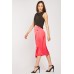 Textured Pencil Midi Skirt